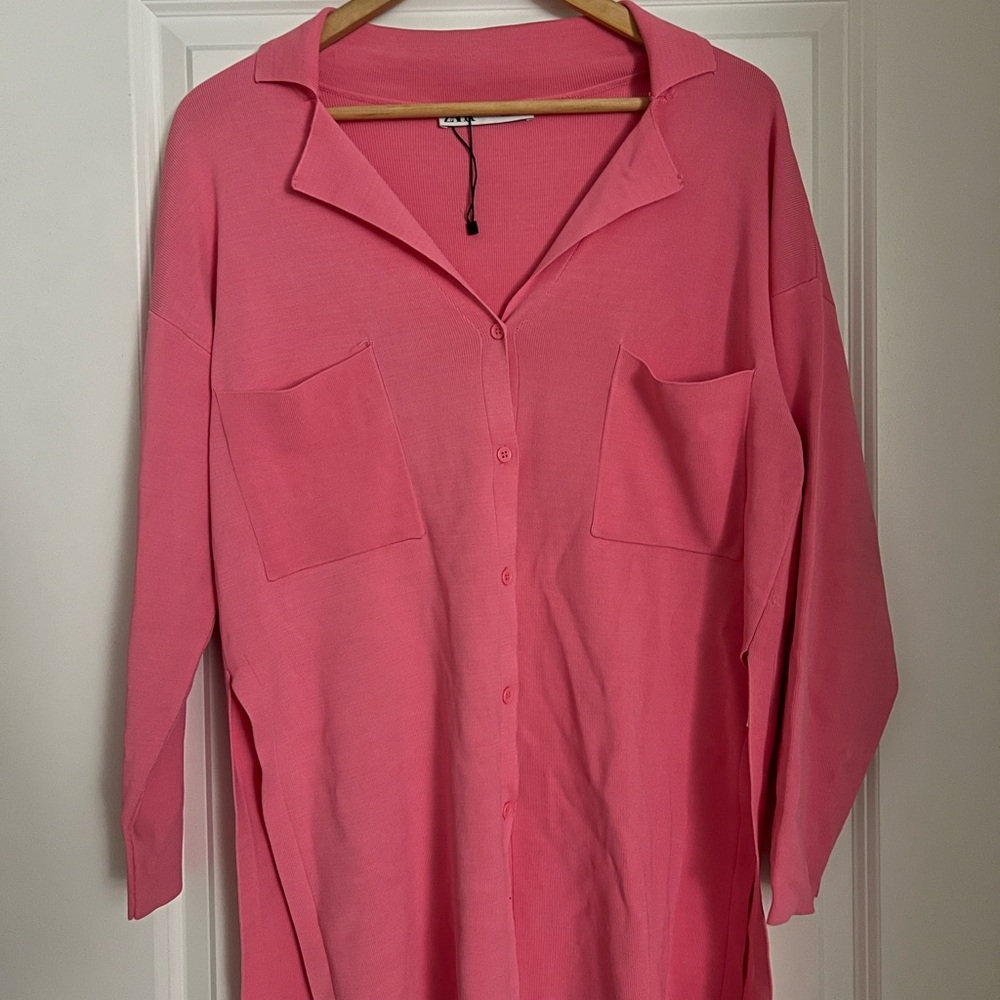 Zara Vibrant Pink Top